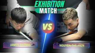 JAMES ARANAS VS NGUYEN THE HIEN | EXHIBITION GAME | RACE TO 12 #billiards  #9ballpool #highlights