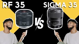 Sigma Art 35mm 1.4 vs RF 35mm 1.8 IS MACRO {Canon R8}