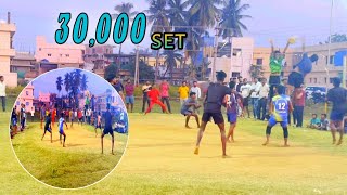 Nadakudhuru pandu VS vijayanagaram srinu single offence 30,000 intense gameplay #apvolleyballgaming