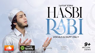 HASBI RABI - AQIB FARID NASHEED (VOCALS & DUFF ONLY)