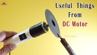 TOP 3 USEFUL THINGS FROM DC MOTOR!