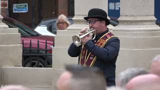 Remembrance Service @ ABOD Belfast & Dist. Remembrance Parade ~ 09/11/24 (4K)