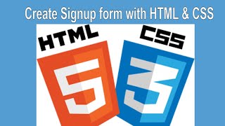 How to Make a Responsive Signup Form Using HTML \u0026 CSS| How To Make Registration form in 5 minutes