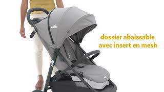 Joie Litetrax Pro | Poussette 3en1 avec parent-tray