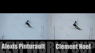 Alexis Pinturault vs Clement Noel - TRAINING 2019