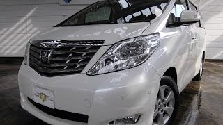 【新入庫】アルファード 3.5 350G Lパッケージ 4WD 11SP シスコン  H22年　6.2万Km　ホワイトパール