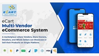 ecart latest version || eCart Multi Vendor App Source Code || Amazon Shoping App Source Code Free