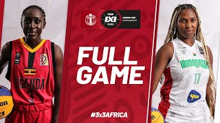 Uganda 🇺🇬 vs Madagascar 🇲🇬 | Women | Full Pool Game | FIBA 3x3 Africa Cup 2024