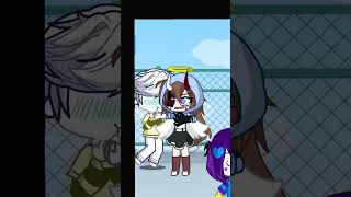 Protecting my bestie 💜💙💜💙💜💙#gachaclub #gachalife #gachalife