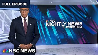 Nightly News Full Broadcast - April 2