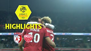 LOSC - Dijon FCO ( 2-1 ) - Highlights - (LOSC - DFCO) / 2017-18