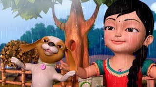 The Rain Song | Hindi Rhymes for Children | Infobells