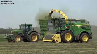 Gras 2019 : Loonbedrijf Van Pol / John Deere 8500i / John Deere 7710