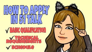 51 Talk (How to apply)