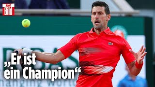 Nach Aus bei den French Open: Novak Djokovic lobt Rafael Nadal