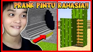 PRANK MOMON LAGI GUYS !! KALI INI PAKAI PINTU RAHASIA !! Feat @sapipurba Minecraft