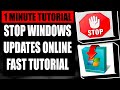 How To Stop Windows 10 Updates (Step by Step Guide – Full Tutorial)