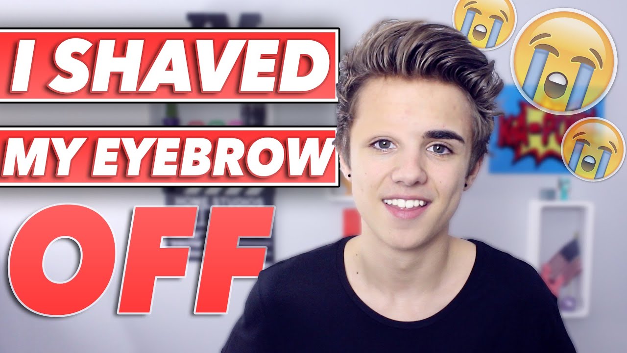 I Shaved My Eyebrow Off Youtube