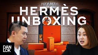 Unboxing Hermes Bag