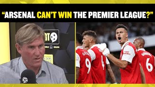 Simon Jordan says that Arsenal is NOT GOOD enough to win the league ahead of Man UTD game! 🏆🚫