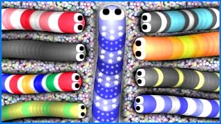 14 NEW SLITHER.IO SKINS - Gameplay Of ALL New Slither.io Skins! (Slither.io Hack / Mods)