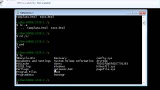 Git - Git Bash file commands