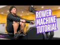 Planet Fitness Rower Machine Tutorial (HOW TO ROW!)