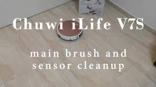 Fix Chuwi/iLife V7s vacuum cleaner: stops and turns