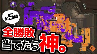 【ナワバリクイズ】5問すべて当てられる人は1%の神です【スプラトゥーン2】