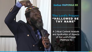 03. Hallowed Be Thy Name || Joshua Maponga