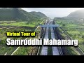 Virtual Journey to a Stretch of Samruddhi Mahamarg | Megha Engineering