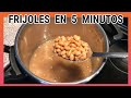 ¡Cocine Frijoles RÁPIDAMENTE en 5 minutos!