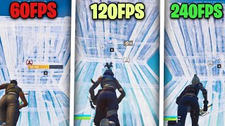 30FPS vs 60FPS vs 120FPS vs 240FPS...