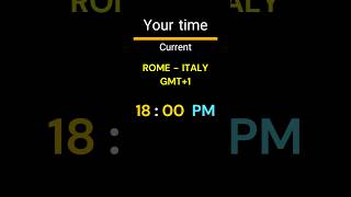 Gmt 1 18 00 Pm Rome
