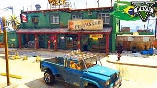 GTA V: BRASIL ROLEPLAY - ENTREI no BAR ABANDONADO!!! #72