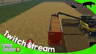 Twitch Stream: Farming SImulator 15 XBOX One 10/21/2016 P1