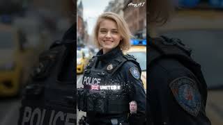 Beautiful police woman #police #policeofficer