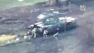 Horrible Footage! Ukrainian FPV Drones Brutally Blow Up One By One Fleeing Russian Soldiers In Kursk