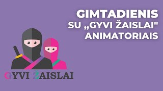 Renginys su animatoriumi | ,,Gyvi žaislai\