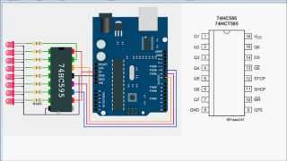 Arduino Tutorial #3 - Shift Registers (74HC595)