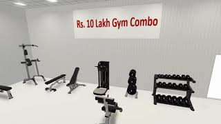 Afton Gym Equipment Combo offer for Rs 10 Lakhs