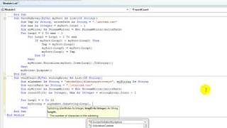 Visual Basic.Net Console App Part 4