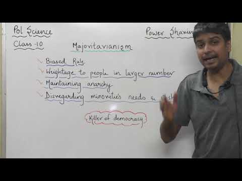 What is Majoritarianism in simple words?