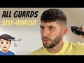 All Guards w/ Scissors Self-Haircut Tutorial | How To Cut Men's Hair