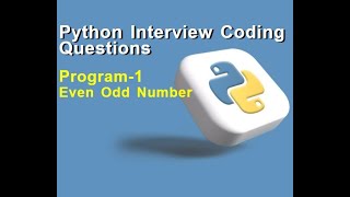 Python Program for Even Odd Number | Check Even or Odd in Python | Python Programming Tutorial