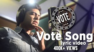 Vote Song - Official Lyric Video - STR | STR, VTV Ganesh