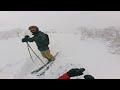 pow hunting in the niseko backcountry 💯