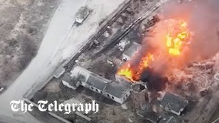 Rogue Russian soldiers blow up Kursk ammunition depot