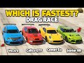 GTA 5 ONLINE -  CALICO GTF VS COMET S2 VS VECTRE VS JESTER RR (WHICH IS FASTEST?) | SPEED TEST