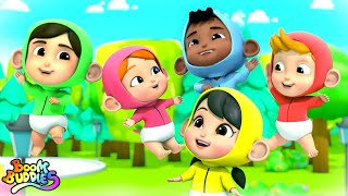 Five Little Babies Jumping On The Bed | Baby got a Boo Boo | Nursery Rhymes & Baby Songs by  Kids Tv